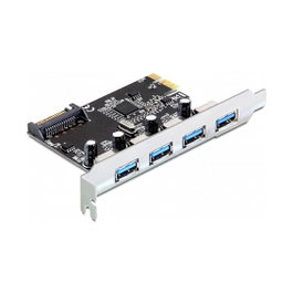 DeLOCK 89297 Tarjeta PCI Express a 4 puertos USB 3.2 Gen 1