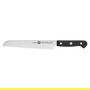 Zwilling 36133-000-0 Gourmet Juego de Cuchillos Autoafliantes con Bloque de Madera, 7 Piezas Incluye Cuchillo de Chef, Pan y Pelar