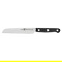 Zwilling 36133-000-0 Gourmet Juego de Cuchillos Autoafliantes con Bloque de Madera, 7 Piezas Incluye Cuchillo de Chef, Pan y Pelar