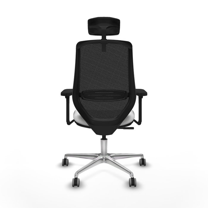 PIQUERAS Y CRESPO Silla de oficina Mardos con mecanismo Sincro Blanco/Negro PIQUERAS Y CRESPO Silla de oficina Mardos con mecanismo Sincro Blanco/Negro