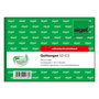 SIGEL Formularbuch Quittung Libro de recibos DIN A6 horizontal 3x40 páginas con IVA separado