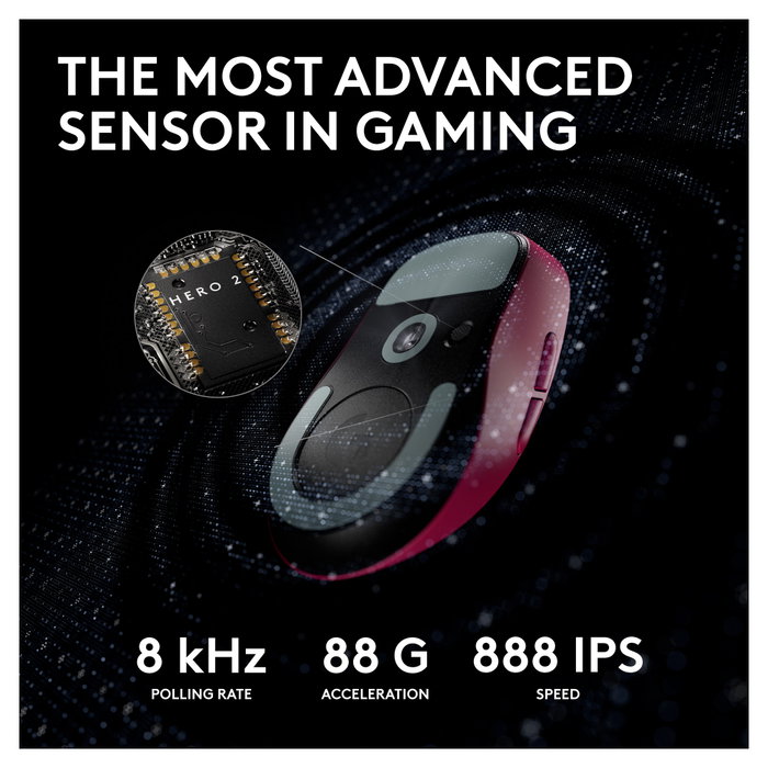 Logitech G PRO X SUPERLIGHT 2 Lightspeed Magenta