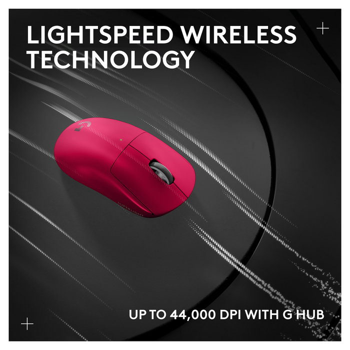 Logitech G PRO X SUPERLIGHT 2 Lightspeed Magenta