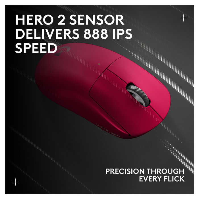 Logitech G PRO X SUPERLIGHT 2 Lightspeed Magenta