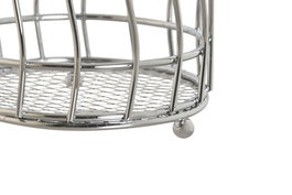 DKD Home Decor Cubertero Plateado Metal Cromado 11.5 x 15.5 x 11.5 cm