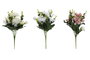 DKD Home Decor Rama de Poliéster PE Surtido de 3 Colores
