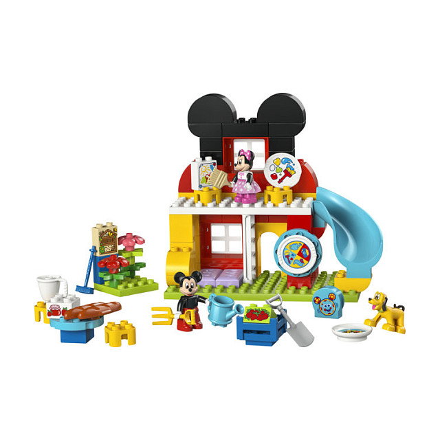 LEGO DUPLO Casa de Mickey Mouse con Minnie y Pluto, 87 piezas