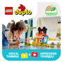 LEGO DUPLO Casa de Mickey Mouse con Minnie y Pluto, 87 piezas