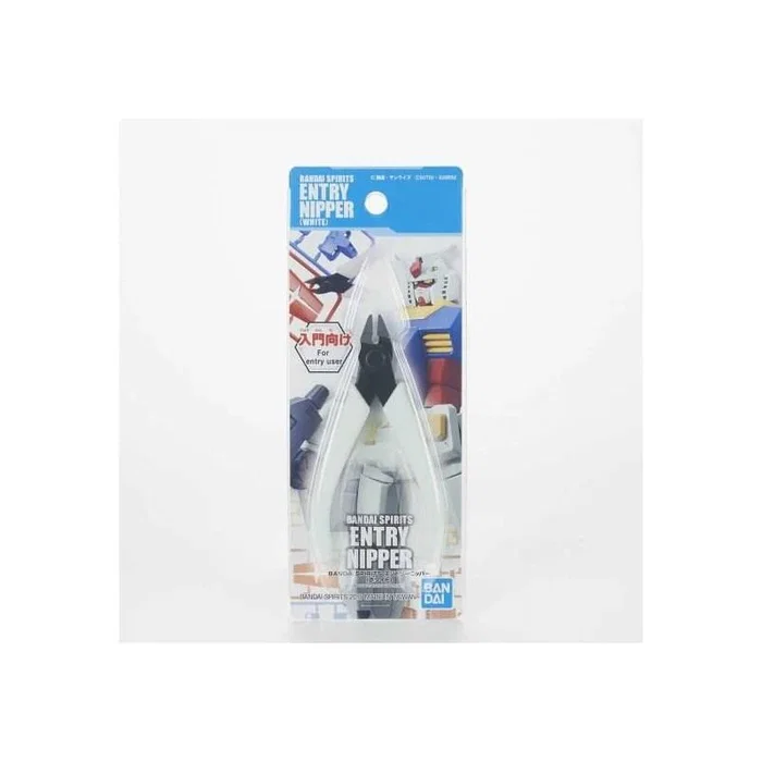Bandai BUILD UP NIPPER Alicates de Montaje Blancos para Robots y Figuras
