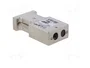 LAPP Conector D-Sub de 9 pines recto con terminal de tornillo para PROFIBUS