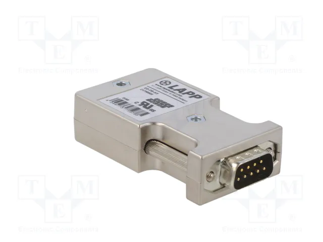LAPP Conector D-Sub de 9 pines recto con terminal de tornillo para PROFIBUS LAPP Conector D-Sub de 9 pines recto con terminal de tornillo para PROFIBUS