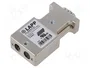LAPP Conector D-Sub de 9 pines recto con terminal de tornillo para PROFIBUS