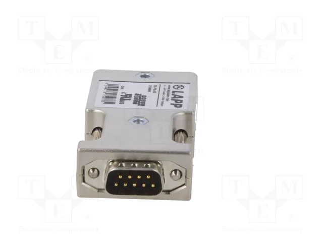LAPP Conector D-Sub de 9 pines recto con terminal de tornillo para PROFIBUS LAPP Conector D-Sub de 9 pines recto con terminal de tornillo para PROFIBUS
