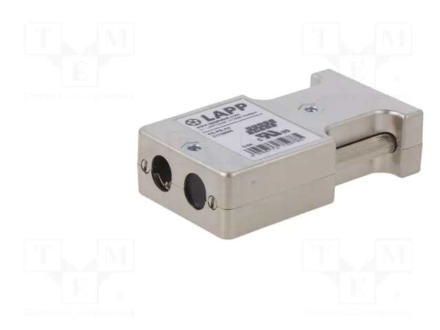 LAPP Conector D-Sub de 9 pines recto con terminal de tornillo para PROFIBUS LAPP Conector D-Sub de 9 pines recto con terminal de tornillo para PROFIBUS