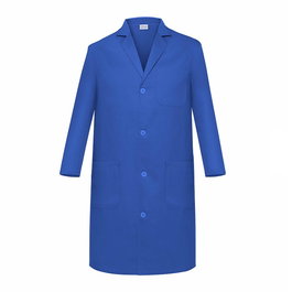 Duver Bata Caballero Manga Larga Tergal P36 Varios Colores Talla 48-64 Azulina Blanco Marino Gris Verde Beige