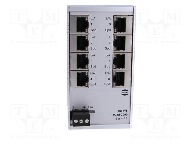 HARTING Ha-VIS eCon 2000 Fast Ethernet Switch Ethernet no administrado HARTING Ha-VIS eCon 2000 Fast Ethernet Switch Ethernet no administrado