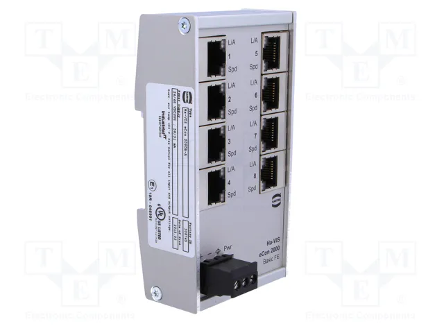HARTING Ha-VIS eCon 2000 Fast Ethernet Switch Ethernet no administrado HARTING Ha-VIS eCon 2000 Fast Ethernet Switch Ethernet no administrado