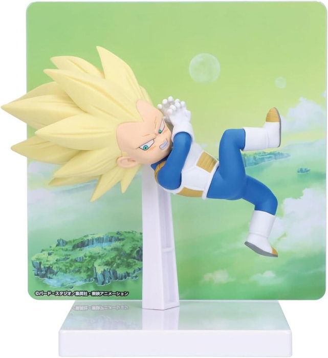 Banpresto Figura Vegeta Super Saiyan 3 Dragon Ball Daima With Panel 13cm