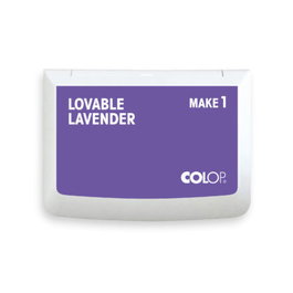 Colop 155132 Tampón Make1 Color Lavanda Adorable 50x90 Mm