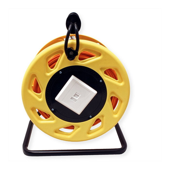ROLINE Carrete de cable de red Cat6a 60m RJ-45 Naranja ROLINE Carrete de cable de red Cat6a 60m RJ-45 Naranja