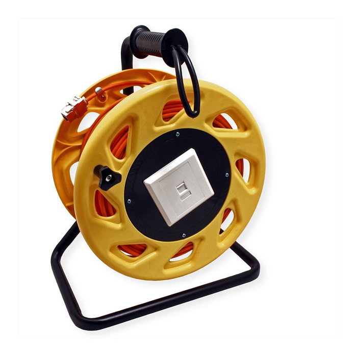 ROLINE Carrete de cable de red Cat6a 60m RJ-45 Naranja ROLINE Carrete de cable de red Cat6a 60m RJ-45 Naranja