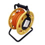 ROLINE Carrete de cable de red Cat6a 60m RJ-45 Naranja