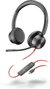 HP Poly Blackwire 8225 Auriculares Estéreo USB-C Negro con Adaptador USB-C/A