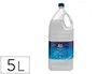 Vivochef Agua Destilada Garrafa 5 Litros para Baterías, Óptica, Plancha y Radiadores de Vehículos