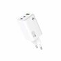 Subblim Cargador GaN 65W USB-C + USB-C + USB-A Blanco