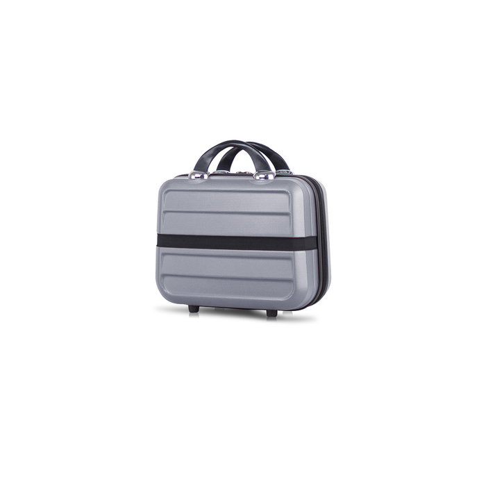 Zoozie Bags 4834 Neceser de Maquillaje ABS Gris 25 x 30 x 17 cm