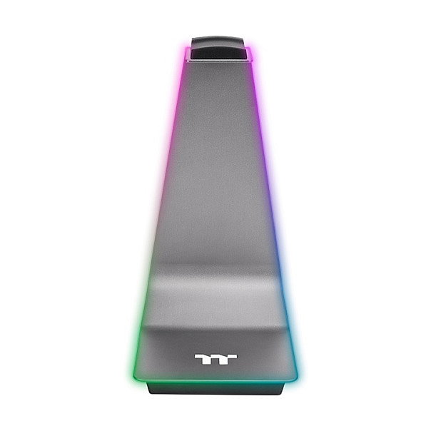 Thermaltake ARGENT HS1 RGB Gaming Headset Stand Negro, Gris Thermaltake ARGENT HS1 RGB Gaming Headset Stand Negro, Gris