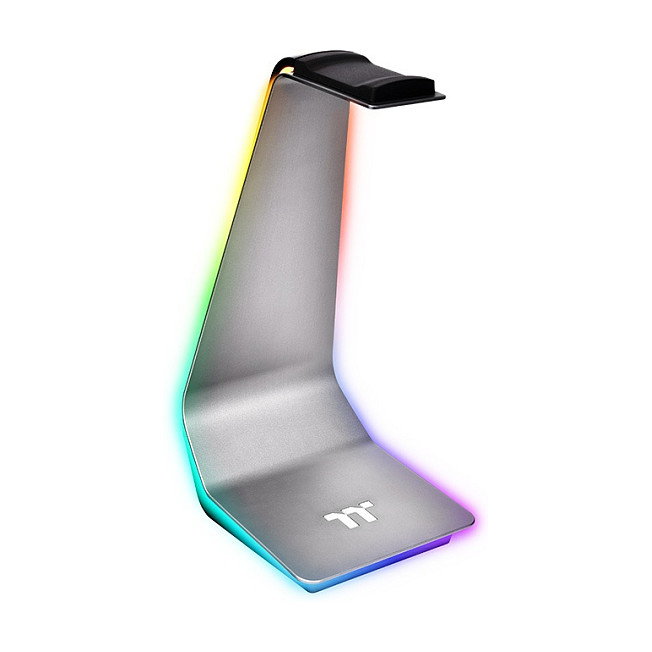 Thermaltake ARGENT HS1 RGB Gaming Headset Stand Negro, Gris Thermaltake ARGENT HS1 RGB Gaming Headset Stand Negro, Gris