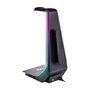 Thermaltake ARGENT HS1 RGB Gaming Headset Stand Negro, Gris