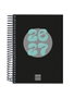 Finocam Agenda Cool para Estudiantes Espiral Negro Curso 2026-2027 120x164mm
