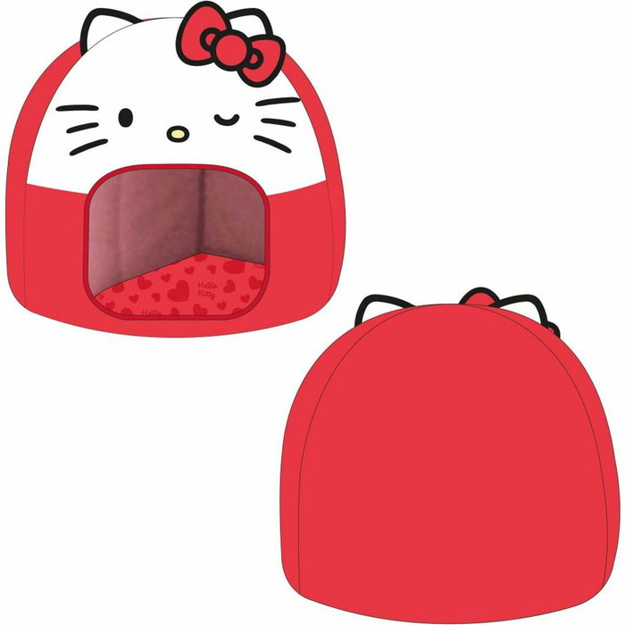Cerdá Cueva Cama Para Perro Hello Kitty Talla Única Color RED Cerdá Cueva Cama Para Perro Hello Kitty Talla Única Color RED