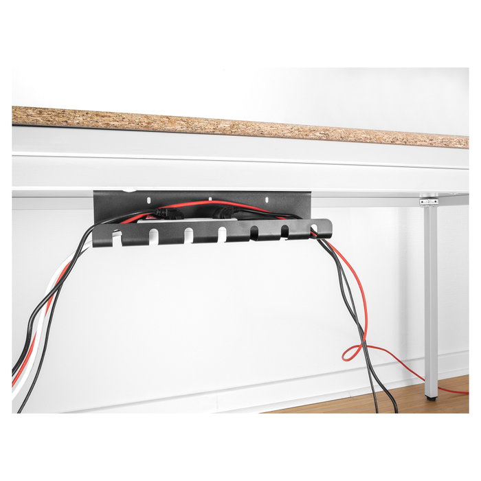 DeLOCK Soporte de cables para montaje debajo de la mesa Negro (Juego de 2 piezas) DeLOCK Soporte de cables para montaje debajo de la mesa Negro (Juego de 2 piezas)