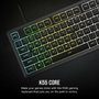 Corsair K55 CORE RGB Teclado Gaming Negro Español