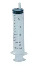 NUZOA VET Jeringa Omnifix 3 cuerpos 20ml Luer 100ud