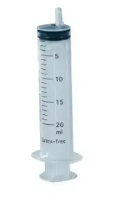 NUZOA VET Jeringa Omnifix 3 cuerpos 20ml Luer 100ud NUZOA VET Jeringa Omnifix 3 cuerpos 20ml Luer 100ud