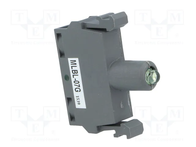 ABB Elemento iluminador LED verde 22mm 230VAC