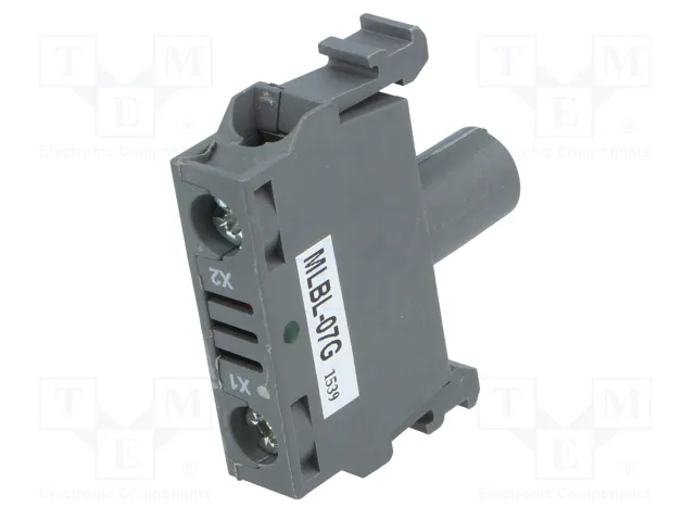 ABB Elemento iluminador LED verde 22mm 230VAC