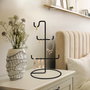 Aberto Design TK-003-B Organizador de Joyero Negro Metal