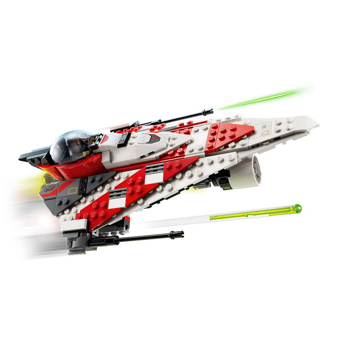 LEGO Star Wars 75388 Caza Estelar Jedi Bob Set de Construcción con Minifiguras de Jedi Bob y Soldado Ackbar, +8 años