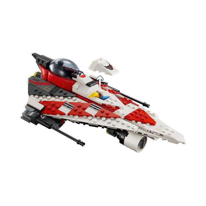 LEGO Star Wars 75388 Caza Estelar Jedi Bob Set de Construcción con Minifiguras de Jedi Bob y Soldado Ackbar, +8 años