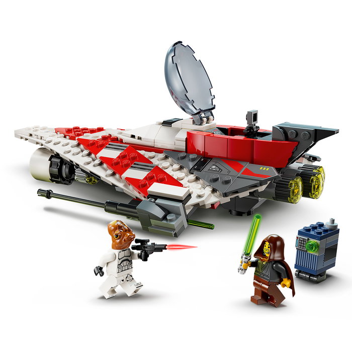 LEGO Star Wars 75388 Caza Estelar Jedi Bob Set de Construcción con Minifiguras de Jedi Bob y Soldado Ackbar, +8 años
