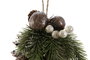 DKD Home Decor Decoración Colgante Piña Multicolor Surtido de 4