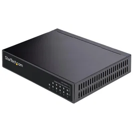 STARTECH Switch Ethernet de 5 Puertos 2.5G No Gestionado con Carcasa de Metal y Kit de Montaje en Pared