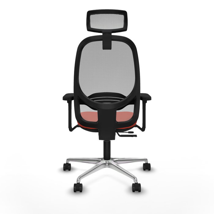PIQUERAS Y CRESPO Silla de oficina Cilanco Naranja oscuro y Gris PIQUERAS Y CRESPO Silla de oficina Cilanco Naranja oscuro y Gris