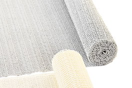 DKD Home Decor Alfombra Transparente Gris PVC 150 x 30 x 0.1 cm (24 Unidades)