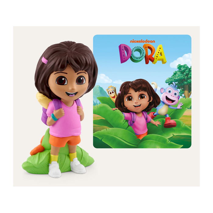 tonies Dora the Explorer: Dora the Explorer 2 (Hörspiel) - Juguete Musical con 23 Cuentos, 60 min Reproducción, Alemán, para Toniebox, Edad 3+